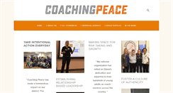 Desktop Screenshot of coachingpeace.com